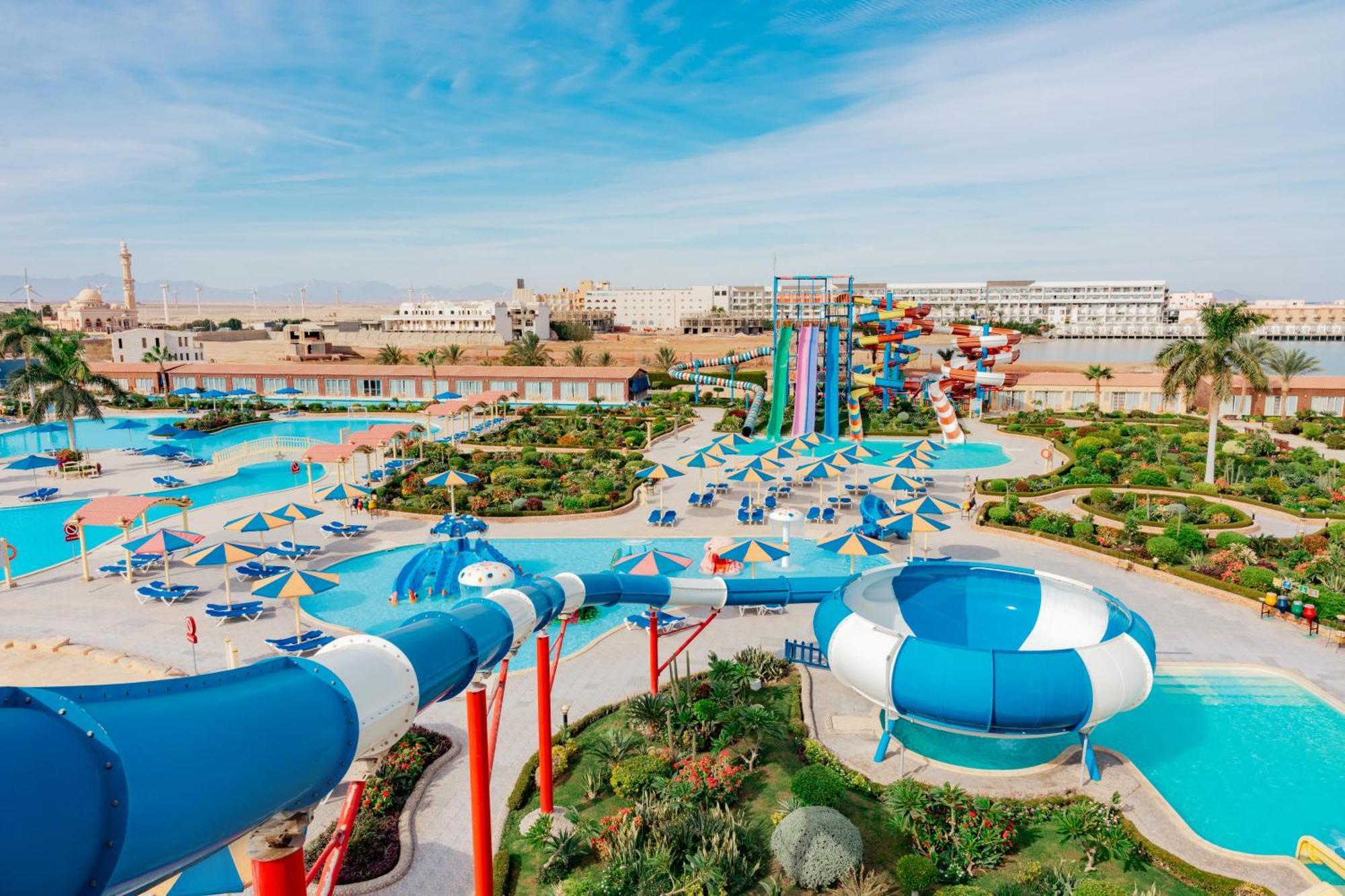 Sunrise Alora Aqua Park Resort Hurghada Exterior photo